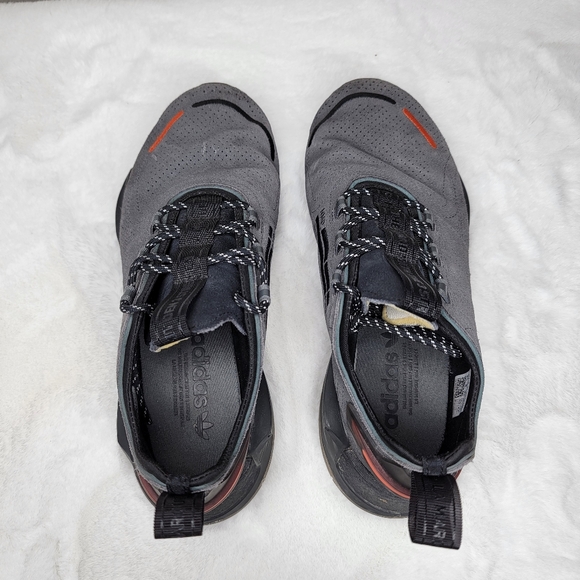 Adidas NMD_R1 V3 SHOES Dark Gray Black Men's Size 8.5 - Picture 10 of 12